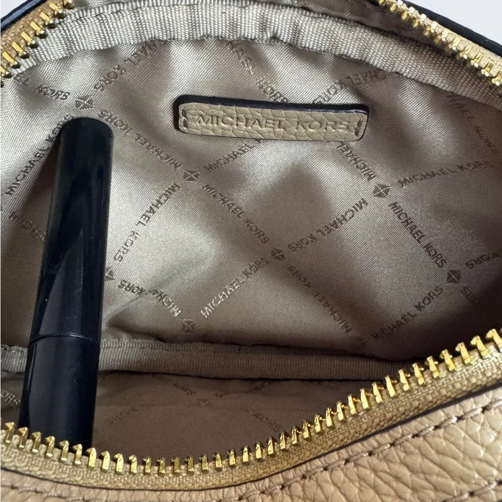 Michael Kors Tan Crossbody Bag with Adjustable Strap